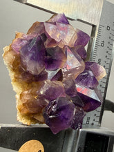 Load image into Gallery viewer, Premium Hematite-Phantom Deep Magenta Ametrine Cluster | Deccan Traps, India | Collector Mineral Specimen
