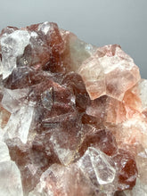 Load image into Gallery viewer, Pink Apophyllite on Red &amp; Green Heulandite – Deccan Traps, Maharashtra, India

