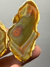 Load image into Gallery viewer, Premium Sumatra Agate Pair (Banded Chalcedony) Display Specimen | Indonesia
