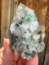 Load image into Gallery viewer, Mint Green (Disco Ball) Radial Apophyllite + White Heulandite • Maharashtra, India
