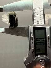 Load image into Gallery viewer, Dark Green Cap Stak Nala Tourmaline with Cleavelandite Flower – Haramosh Mountains, Pakistan | Thumbnail Specimen

