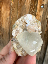 Load image into Gallery viewer, Yellow Diamond Calcite + Pearl Heulandite • Maharashtra, India
