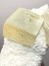 Load image into Gallery viewer, Rare Druzy Golden “Diamond” Calcite on Zeolite Matrix — Maharashtra, India | Collector Cabinet Specimen
