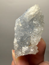 Load image into Gallery viewer, Blue Chalcedony on Deccan Trap Basalt | Maharashtra, India | Collector Mineral Specimen
