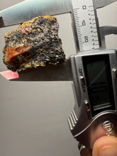 Load image into Gallery viewer, Naturally Faceted Zircon Crystal on Pegmatite–Biotite Matrix • Pakistan Mineral Specimen
