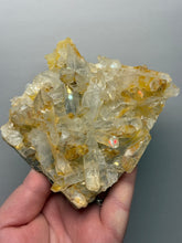 Load image into Gallery viewer, Golden Iron-Stained Himalayan Quartz Cluster | Pakistan | Collector Display Specimen
