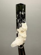 Load image into Gallery viewer, Green Cap Stak Nala Tourmaline with Cleavelandite – Haramosh Mountains, Pakistan | Thumbnail Specimen
