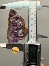 Load image into Gallery viewer, Premium Hematite-Phantom Deep Magenta Ametrine Cluster | Deccan Traps, India | Collector Mineral Specimen
