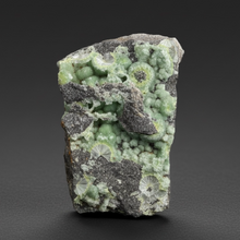 Load image into Gallery viewer, High-Grade Green Wavellite Collectors Specimen - Radiating Botryoidal Crystal Formation - Arkansas, USA
