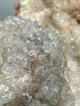 Load image into Gallery viewer, Natural Botryoidal Goethite on Druzy Amethyst Cluster | Collector Mineral Specimen | Morocco
