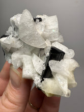 Load image into Gallery viewer, Dark Green Cap Stak Nala Tourmaline with Cleavelandite Matrix – Haramosh Mountains, Pakistan

