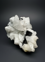 Load image into Gallery viewer, Dark Green Cap Stak Nala Tourmaline with Cleavelandite Matrix – Haramosh Mountains, Pakistan
