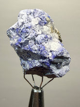 Load image into Gallery viewer, Afghan Lazurite Specimen | Deep Blue Lapis-Grade Crystal on Matrix | Collector Display Mineral
