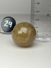 Load image into Gallery viewer, Golden Rutile Quartz (AKA Golden Angel Hair Quartz) Sphere
