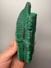 Load image into Gallery viewer, 6”+ Triple Malachite Stalactite — Botryoidal “Cave” Formation | DR Congo  | Collector Mineral Specimen

