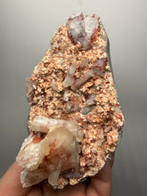 Load image into Gallery viewer, Rare Red Druzy Apophyllite with Red Stilbite Cluster | India | Collector Mineral Specimen
