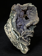 Load image into Gallery viewer, Indonesian Grape Agate (Radial Spray Terminated Quartz) Display Specimen | Mamuju, West Sulawesi, Indonesia
