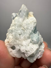 Load image into Gallery viewer, Watermelon Tourmaline with Cleavelandite and  Aquamarine Blue Beryl Matrix – Collector Mineral Specimen from Pakistan
