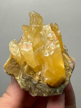 Load image into Gallery viewer, Golden Glow Calcite Cluster | Maharashtra, India
