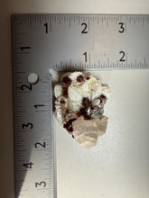 Load image into Gallery viewer, High-Grade Naturally Faceted Red Spessartine Garnet on Matrix — Skardu, Pakistan
