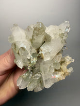 Load image into Gallery viewer, Chlorite-Included Quartz Cluster (Green Phantom Quartz) – Pakistan Mineral Specimen
