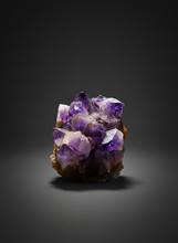Load image into Gallery viewer, Premium Hematite-Phantom Deep Magenta Ametrine Cluster | Deccan Traps, India | Collector Mineral Specimen

