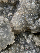 Load image into Gallery viewer, BIG Druzy Chalcedony Stalactite with Druzy Clear Apophyllite | Maharashtra, India
