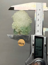 Load image into Gallery viewer, Luminous Mint Apophyllite with Glittering Druzy Sugar Quartz – India
