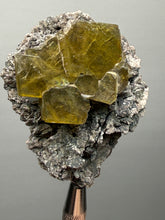 Load image into Gallery viewer, Vibrant Yellow Barite | Collector Display Specimen | Taourirt Mine, Morocco
