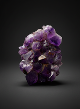 Load image into Gallery viewer, Premium Hematite-Phantom Deep Magenta Ametrine Cluster | Deccan Traps, India | Collector Mineral Specimen
