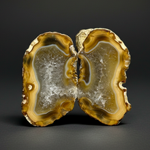 Load image into Gallery viewer, Premium Sumatra Agate Pair (Banded Chalcedony) Display Specimen | Indonesia
