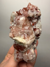 Load image into Gallery viewer, Rare Red + Green Apophyllite Crystal Cluster – High Grade Collector Mineral Specimen | India
