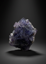 Load image into Gallery viewer, High Grade Purple YGX Fluorite Cluster – Yaogangxian Mine, Hunan, China | Collector Mineral Specimen
