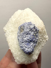 Load image into Gallery viewer, Afghan Lazurite Specimen | Deep Blue Lapis-Grade Crystal on Matrix | Collector Display Mineral
