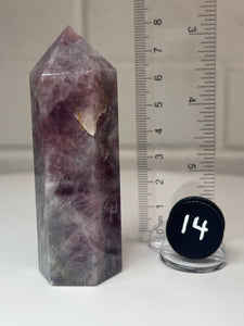 Blue Rose Quartz Obelisk Tower from Brazil • High Grade