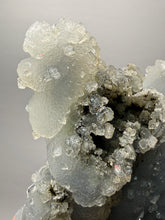 Load image into Gallery viewer, BIG Druzy Chalcedony Stalactite with Druzy Clear Apophyllite | Maharashtra, India
