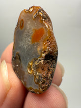 Load image into Gallery viewer, Polished Malawi Agate Half – High-Grade African Banded Agate Display Specimen
