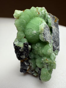 Green Wavellite Cluster Mineral Specimen • Arkansas, USA