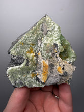 Load image into Gallery viewer, High-Grade Green Wavellite Collectors Specimen - Radiating Botryoidal Crystal Formation - Arkansas, USA
