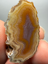 Load image into Gallery viewer, Polished Malawi Agate Half – High-Grade African Banded Agate Display Specimen
