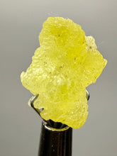 Load image into Gallery viewer, Vibrant Yellow Brucite Thumbnail Mineral Specimen | Collector Crystal from Killa Saifullah District in Balochistan Province, Pakistan
