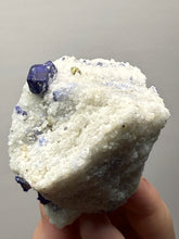 Load image into Gallery viewer, Afghan Lazurite Specimen | Deep Blue Lapis-Grade Crystal on Matrix | Collector Display Mineral
