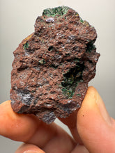Load image into Gallery viewer, Brochantite Collector Mineral Specimen – Vivid Green Copper Crystals from Morocco
