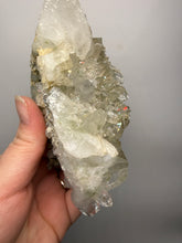 Load image into Gallery viewer, Chlorite-Included Quartz Cluster (Green Phantom Quartz) – Pakistan Mineral Specimen
