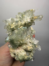 Load image into Gallery viewer, Chlorite-Included Quartz Cluster (Green Phantom Quartz) – Pakistan Mineral Specimen
