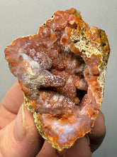 Load image into Gallery viewer, “Goblin Chalcedony” Pink &amp; Orange Druzy Botryoidal Stalactites — Tichka Massif, High Atlas, Morocco
