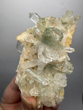 Load image into Gallery viewer, Chlorite-Included Quartz Cluster (Green Phantom Quartz) – Pakistan Mineral Specimen
