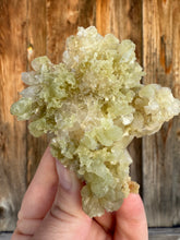 Load image into Gallery viewer, Green Heulandite Cluster • Maharashtra, India
