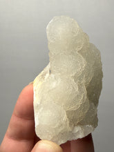 Load image into Gallery viewer, High-Grade “Dream Cloud” Druzy Chalcedony Stalactite — Maharashtra, India (Collector Display Specimen)
