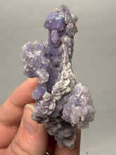 Load image into Gallery viewer, Indonesian Grape Agate (Radial Spray Terminated Quartz) Display Specimen | Mamuju, West Sulawesi, Indonesia
